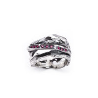 Desertica Silver Ring w/ lilac stones