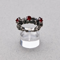 Moon Ring with stones