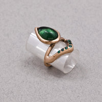 Floredo Bronze Ring w/ stones