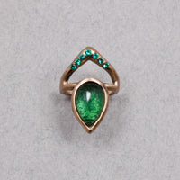Floredo Bronze Ring w/ stones