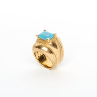 Blue Indian dream ring