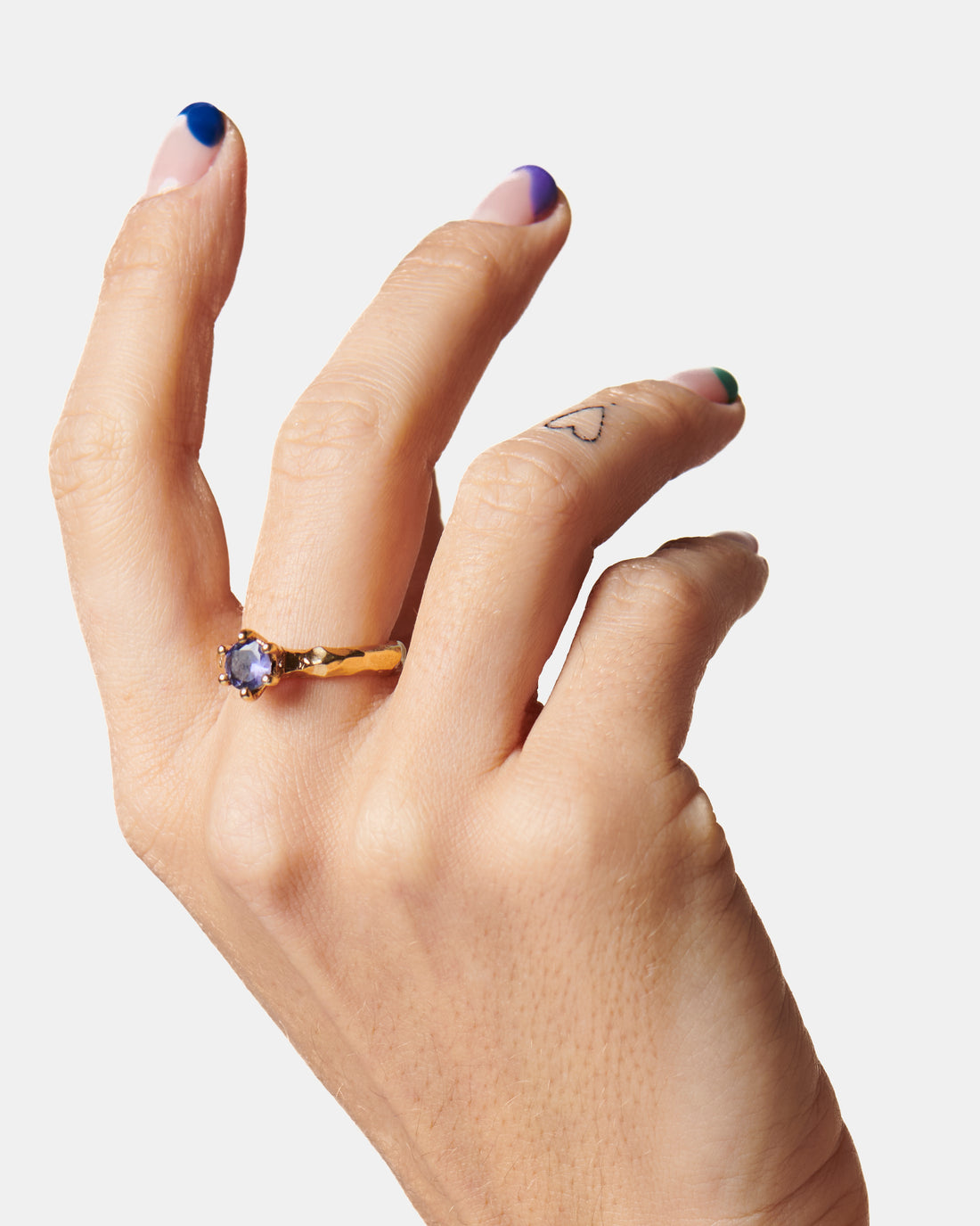 *Blue Love Letter ring