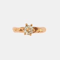 *White Love Letter ring