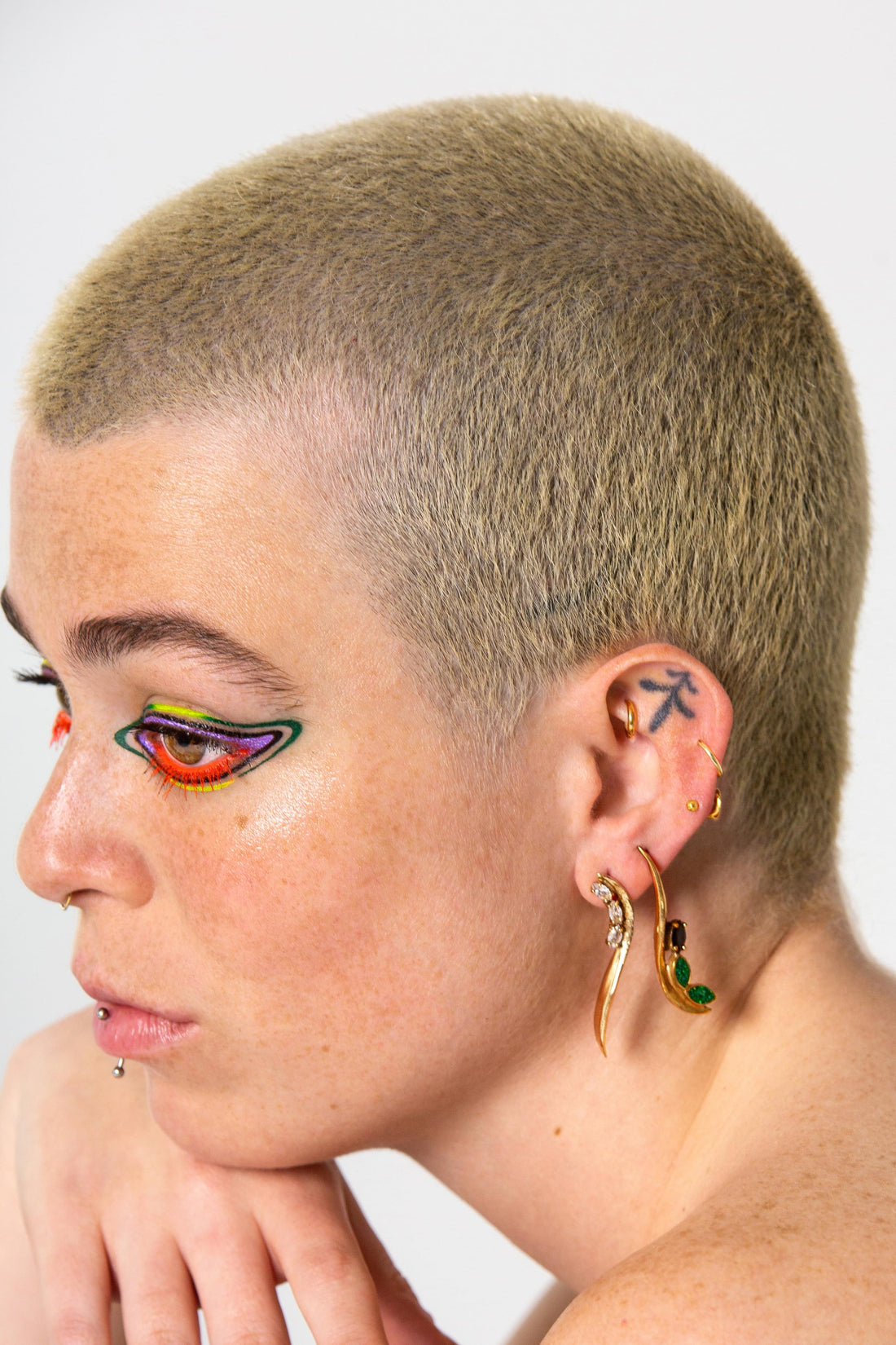 Magnolia earrings