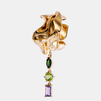 Green Sayula Ear Cuffs