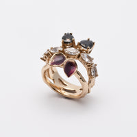White Grivilea ring