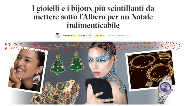 I gioielli e i bijoux più scintillanti da mettere sotto l'Albero per un Natale indimenticabile