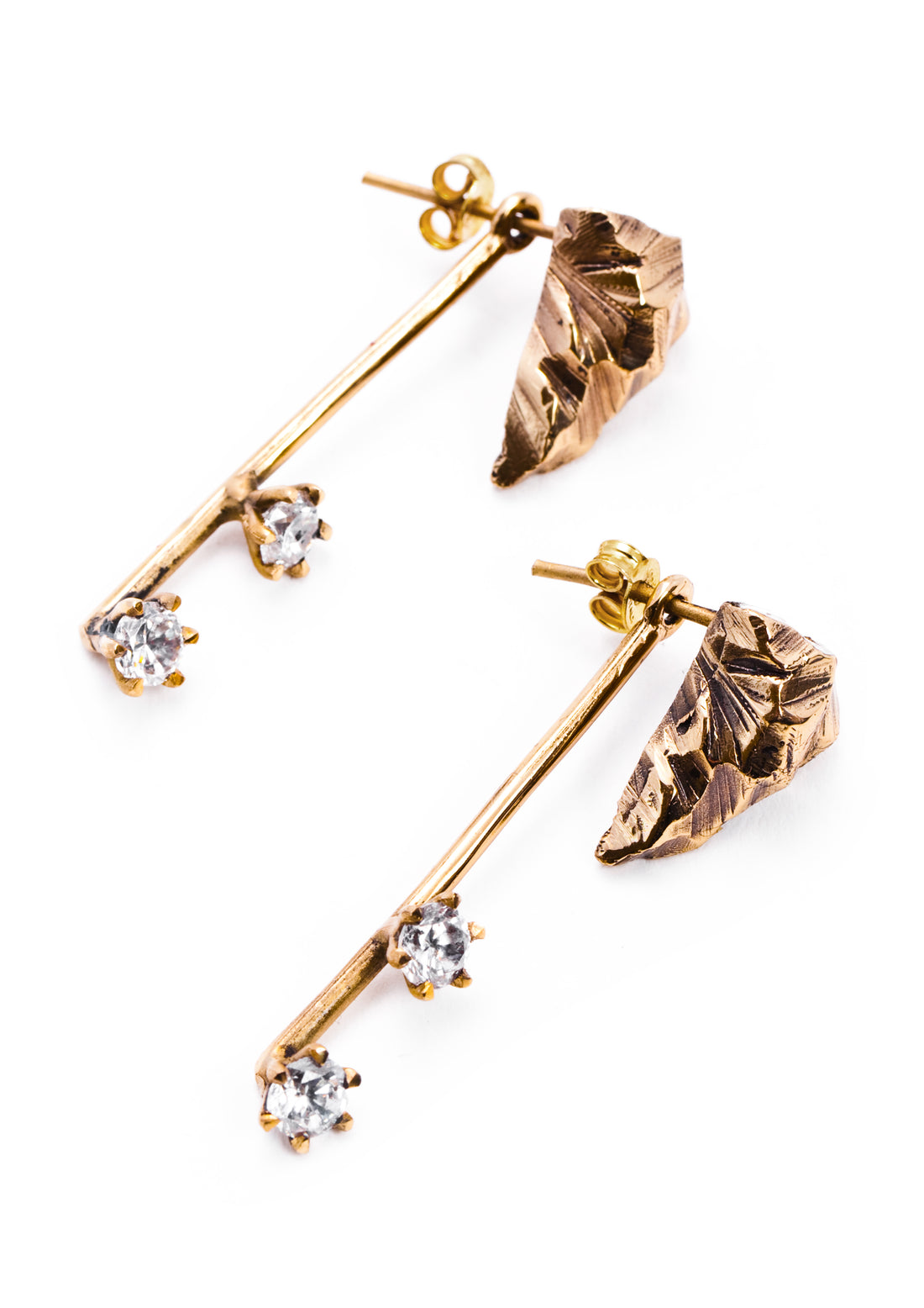 Desertica bronze earrings