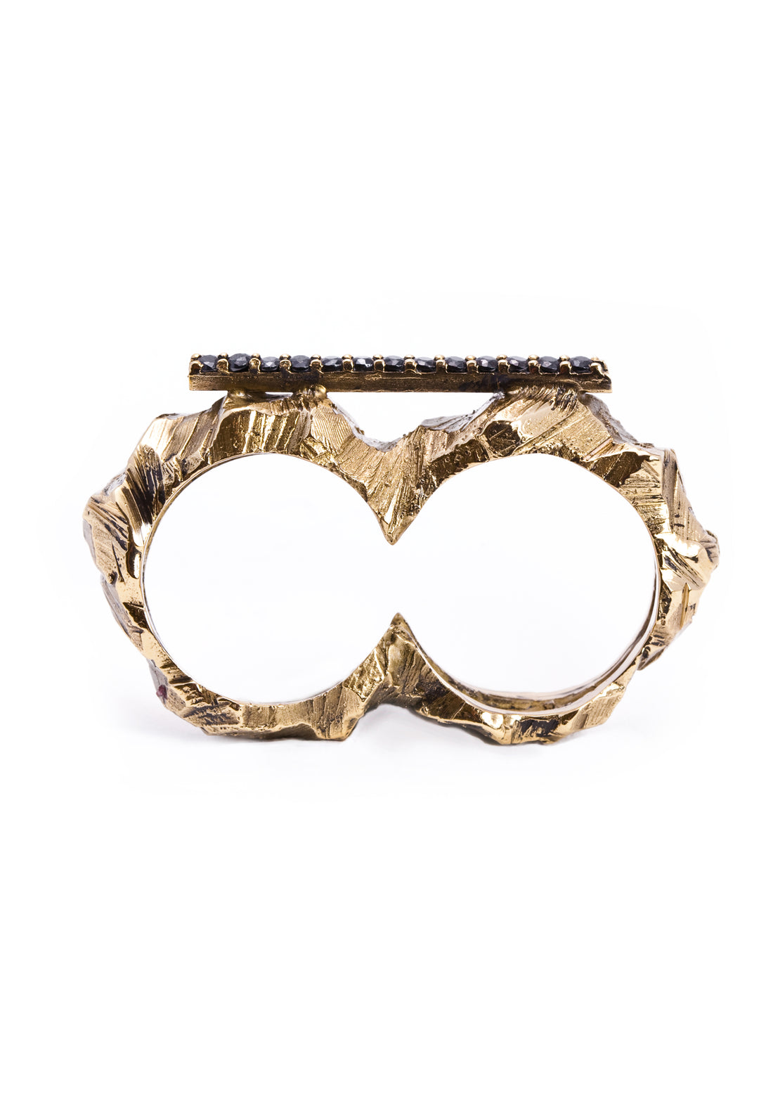 Desertica Double Ring w/ stones