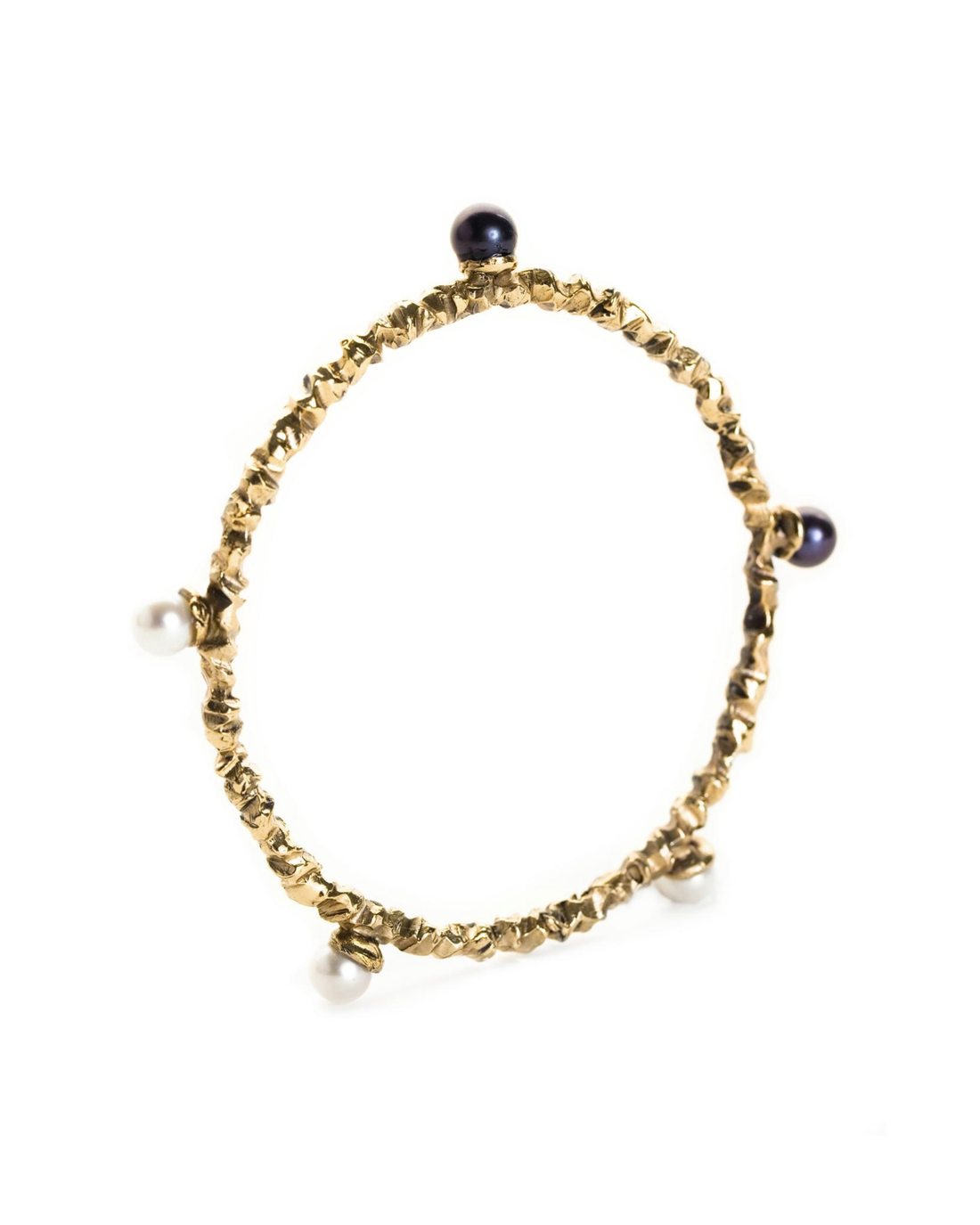 Artica Bangle with pearls