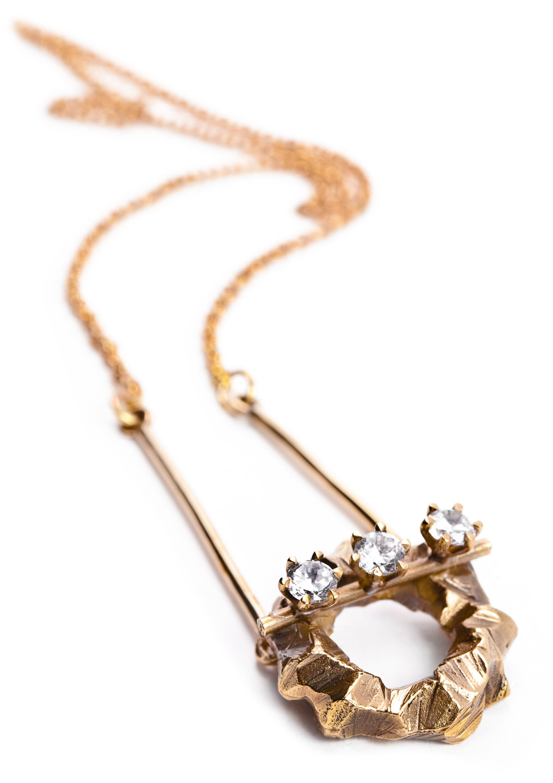 Desertica small necklace w/ stones