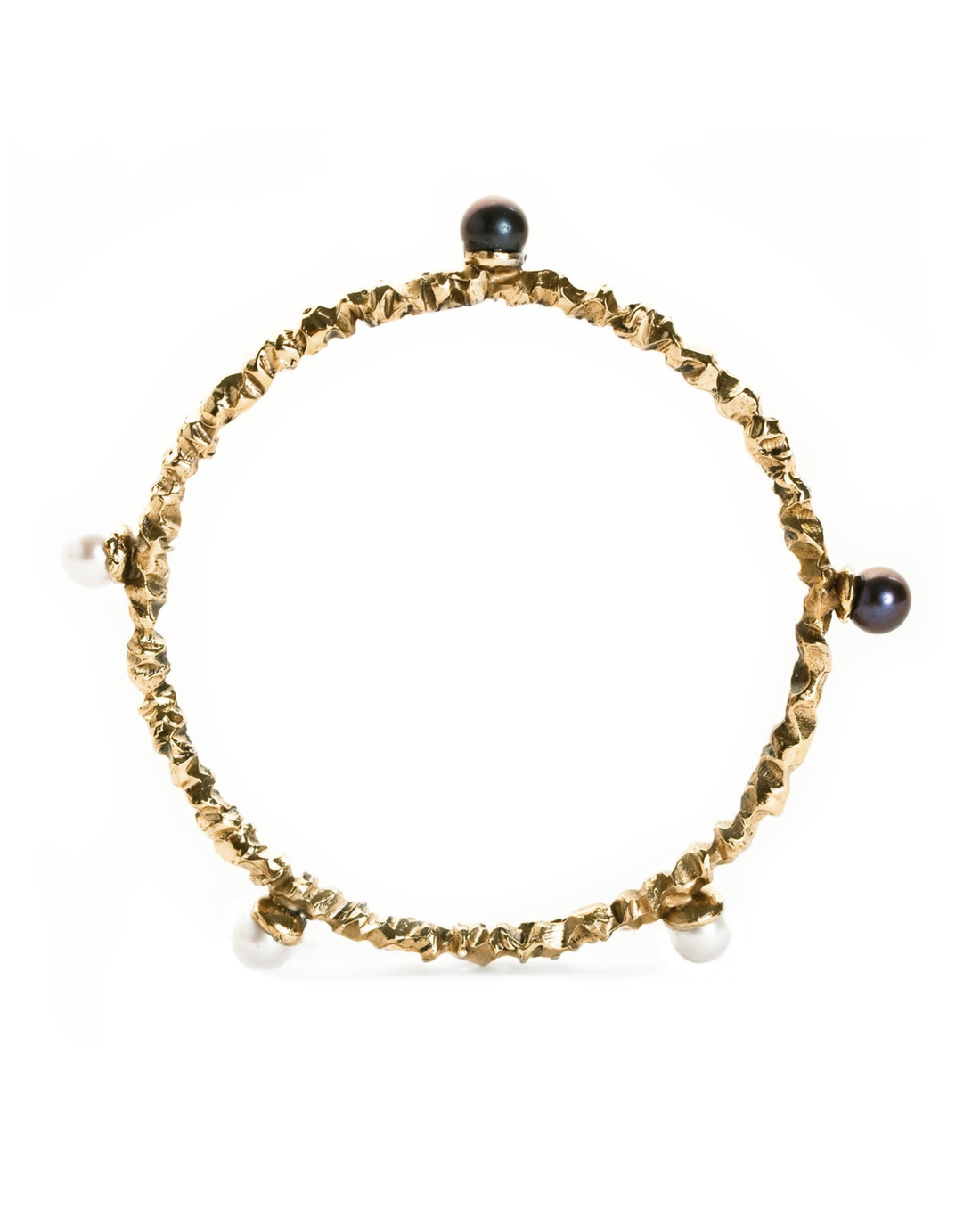 Artica Bangle with pearls