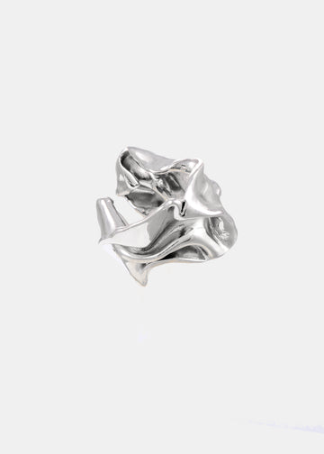 silver Miuna Ear Cuff