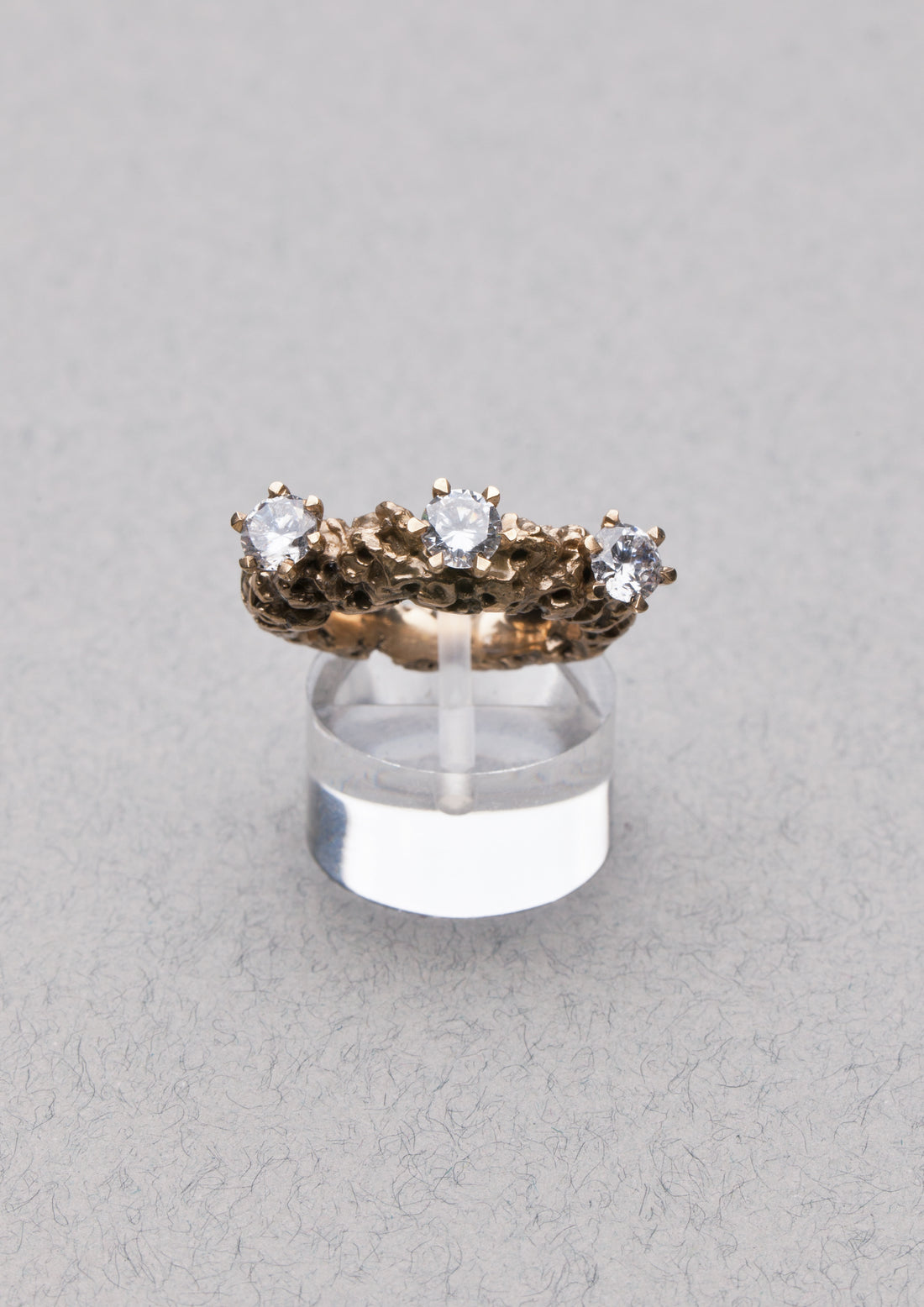 Moon Ring with stones