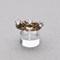 Moon Ring with stones