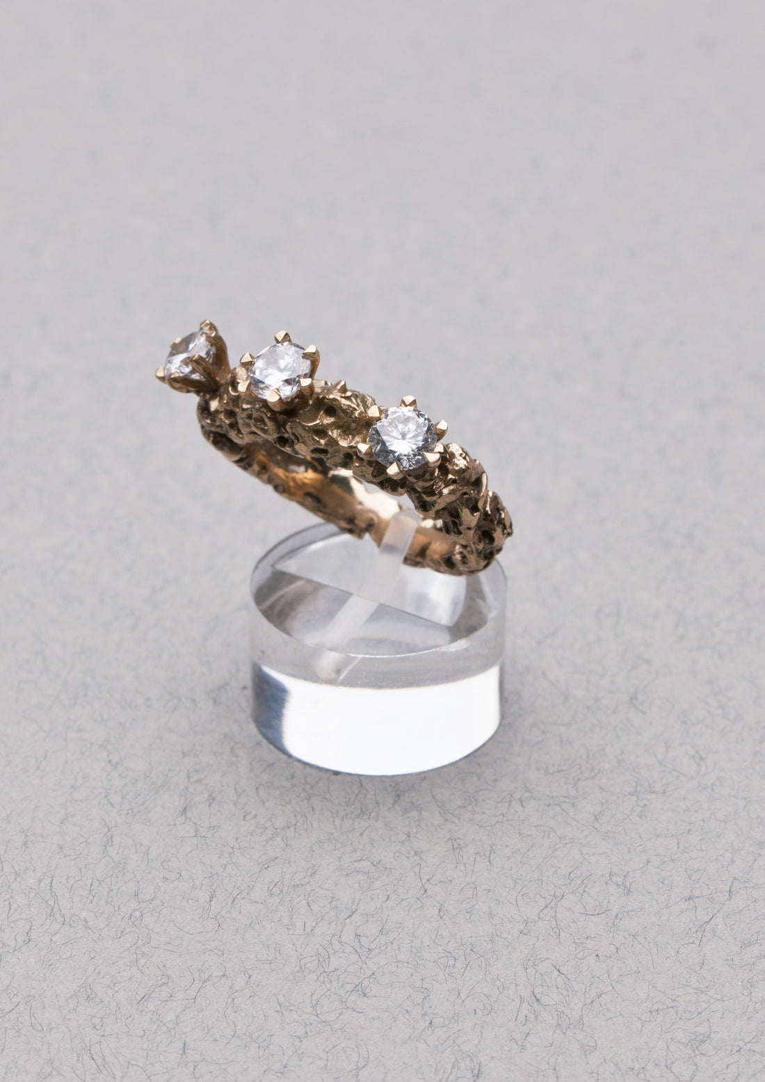 Moon Ring with stones