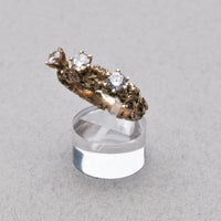 Moon Ring with stones