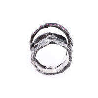 Desertica Silver Ring w/ lilac stones