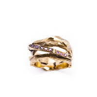 Desertica Bronze Ring w/ lilac stones