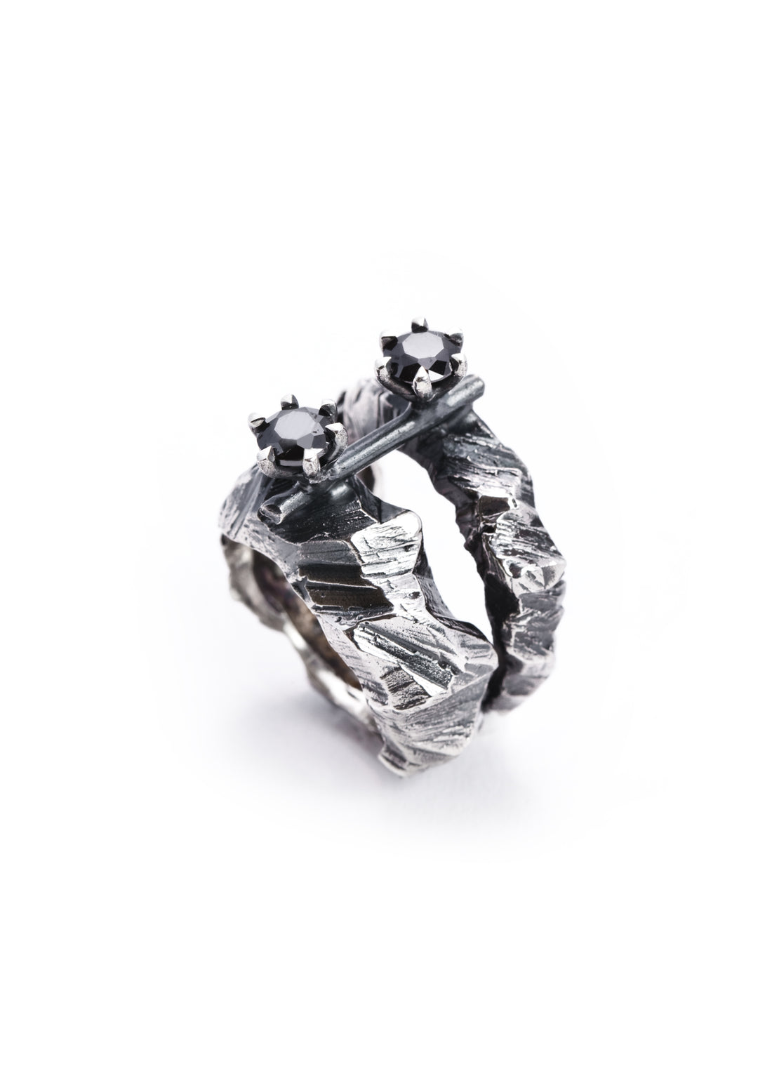 Desertica Double Ring with stones