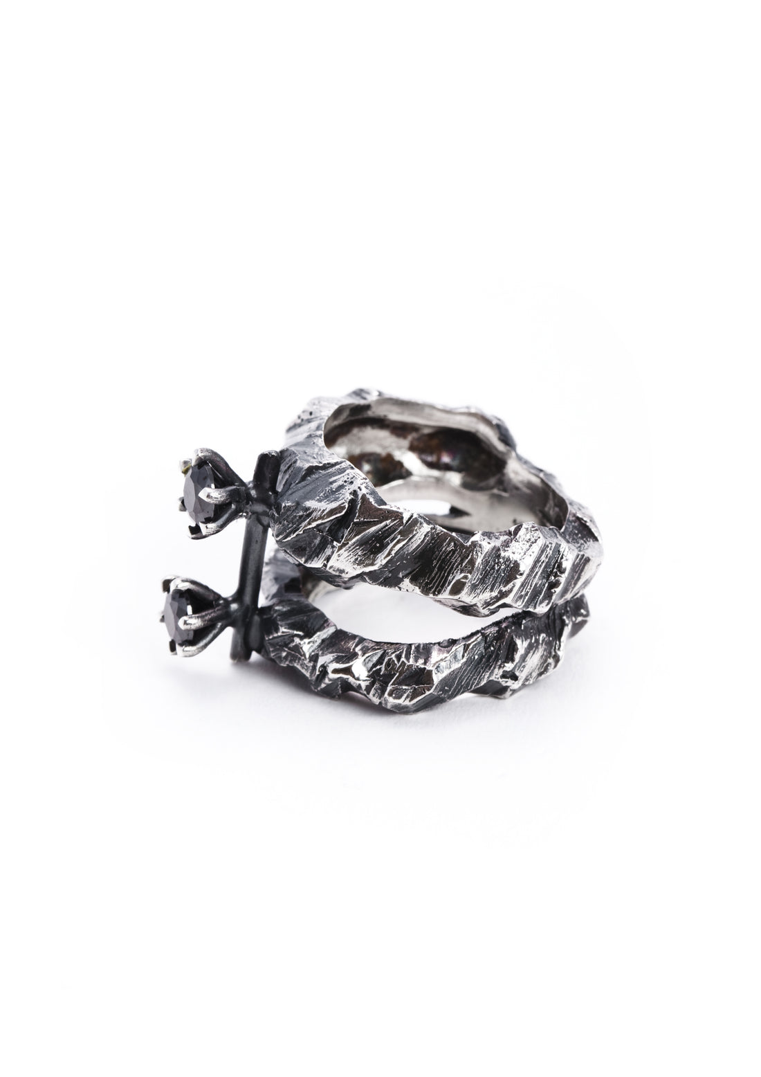 Desertica Double Ring with stones