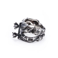Desertica Double Ring with stones