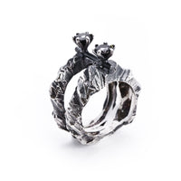 Desertica Double Ring with stones