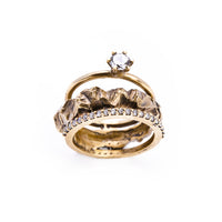 Desertica Bronze Ring w/ stones