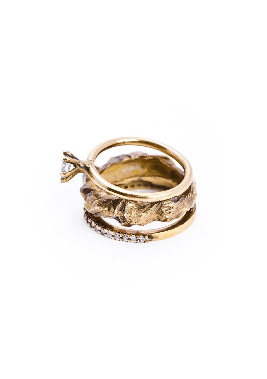 Desertica Bronze Ring w/ stones