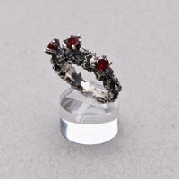 Moon Ring with stones