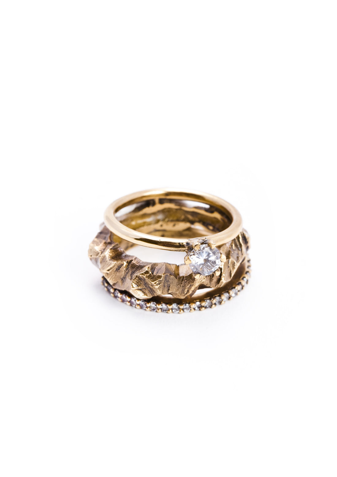 Desertica Bronze Ring w/ stones