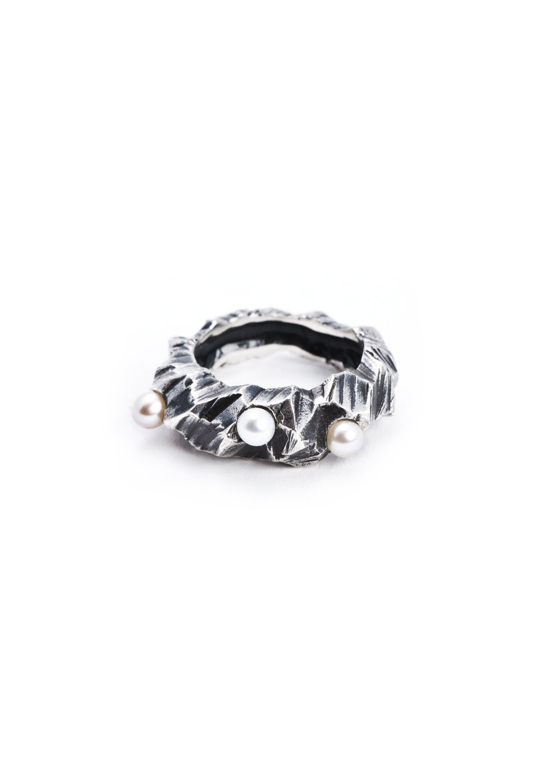 Desertica Medium Ring w/ perls