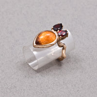 Floredo Bronze Ring w/ stones