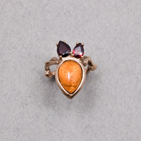 Floredo Bronze Ring w/ stones