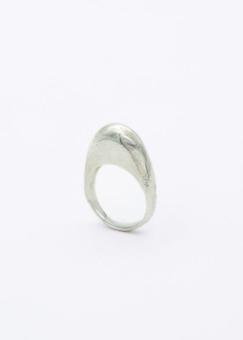 Kerbe Ring Silver