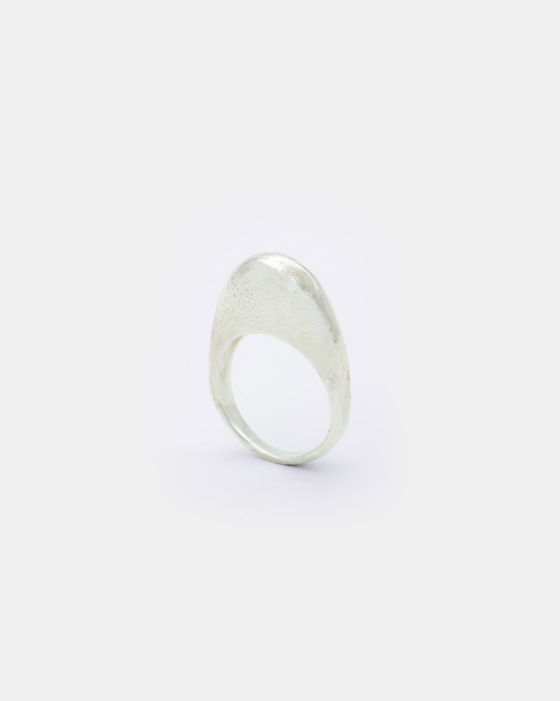 Kerbe Ring Silver