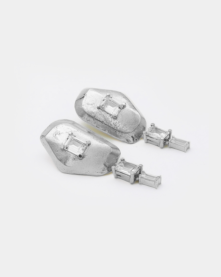 Carme Silver Earrings