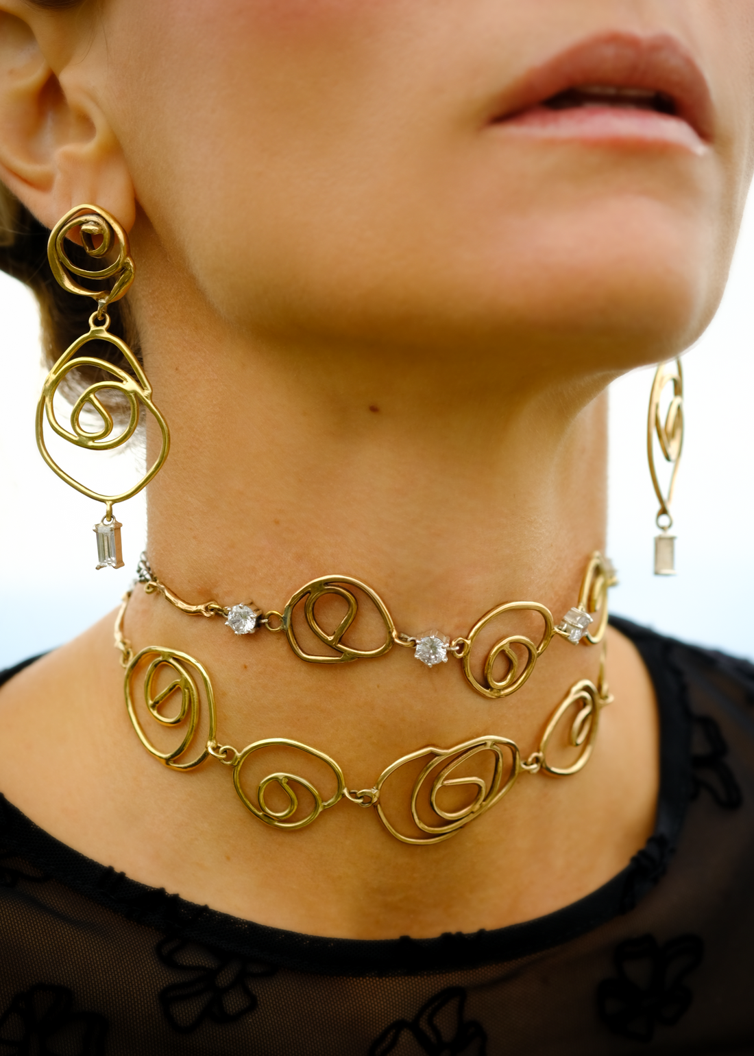 Sun necklace