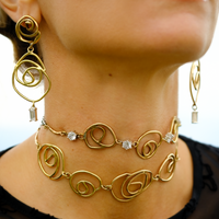 Multi sun necklace