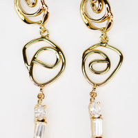 Sun earrings