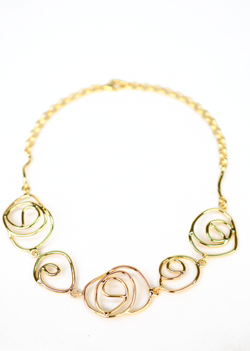 Multi sun necklace