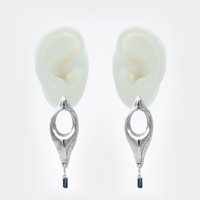 Leda Silver Earrings