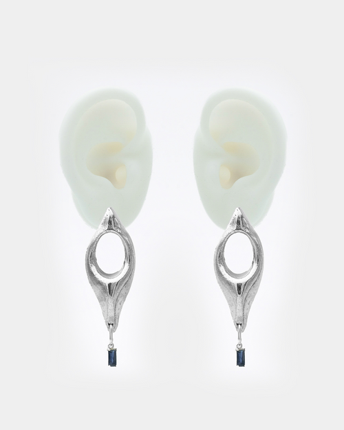 Leda Silver Earrings