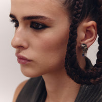 Mini Silver Izamal Earrings