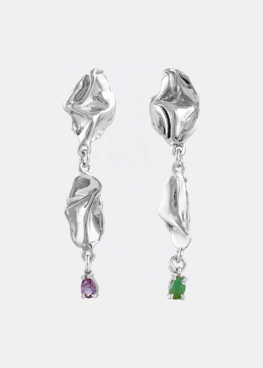 Mini Silver Acapulco Earrings