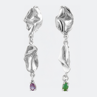 Mini Silver Acapulco Earrings