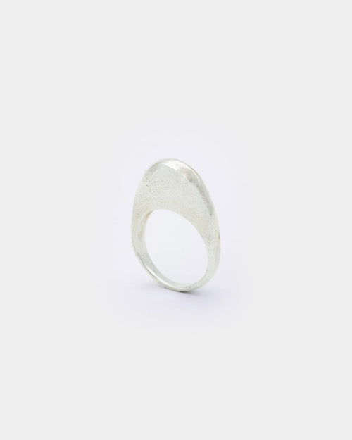 Kerbe Ring Silver
