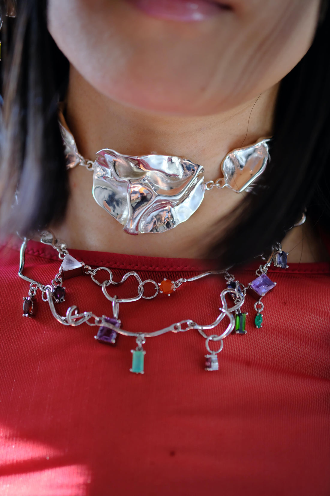 Silver Arteaga Necklace