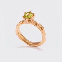 *Green Love Letter ring