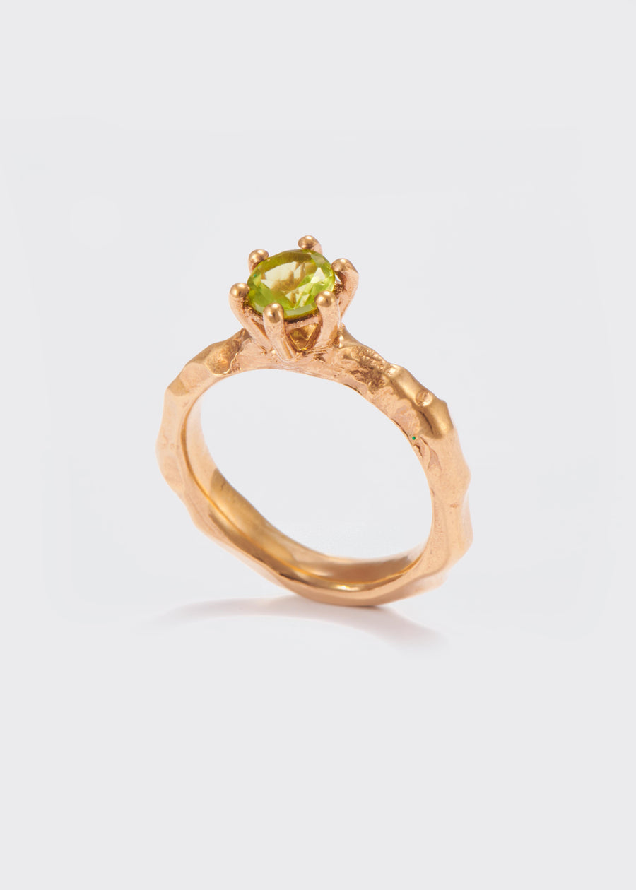 *Green Love Letter ring